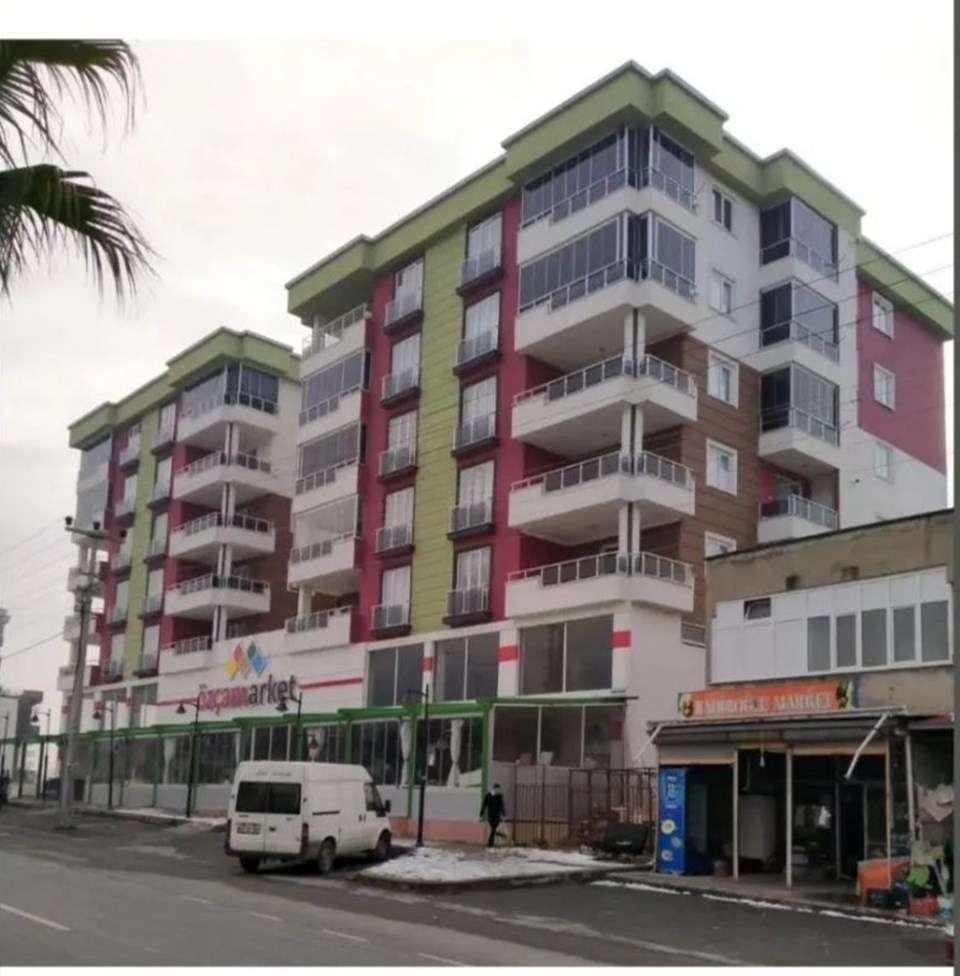Said Bey Sitesi'nin yıkılmadan önceki hali