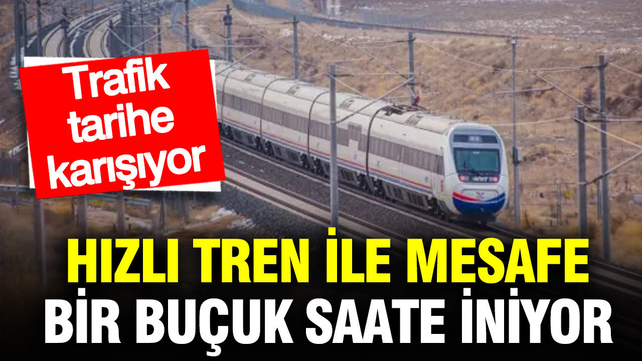 Karaman’daki Hızlı Tren Projesi ile İki İlçe Arasındaki Seyahat Süresi 1.5 Saate İnecek